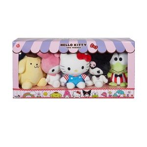 Hello Kitty and Friends (5 8”inch plush toys)
